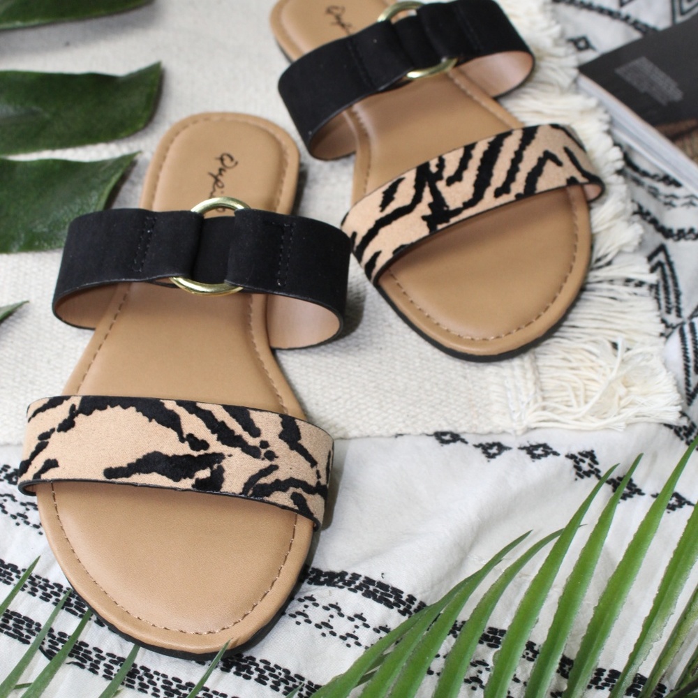 🚨//The Palms// Animal print Sandal - Picture 2 of 5